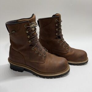 Red Wing 83834 Irish Setter Mesabi Mens Size 9.5 Safety Toe 8" Logger Work Boots